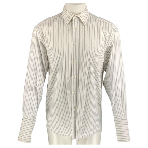 christian dior long sleeve|christian dior striped shirt.